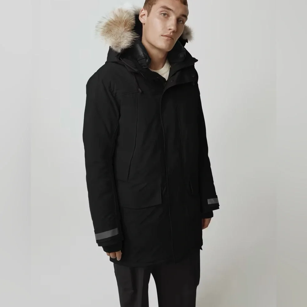 Canada Goose Sherridon Parka Black Label Men’s Small – NEW With Tags – Navy - Picture 1 of 11